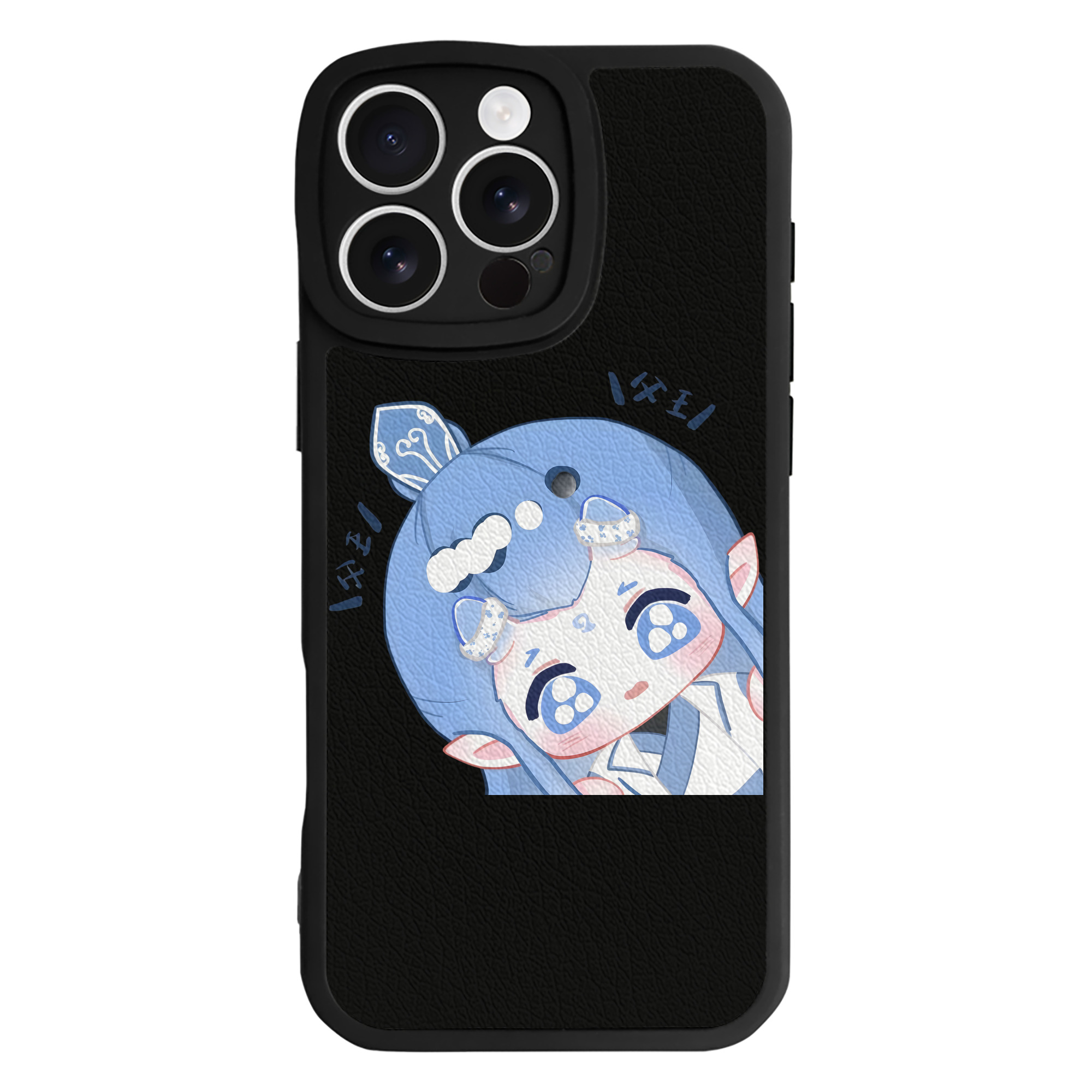 （画像用） Ne Zha 2 ナタ 魔童の大暴れ 【iPhone 16シリーズ対応】シリコンスマホケース（レザー調） 材質：シリコン
